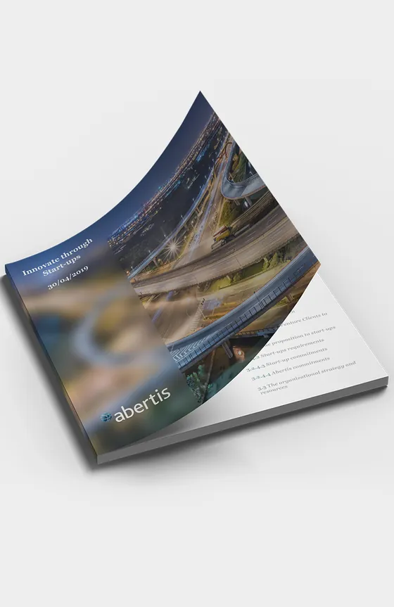 Contenidos corporativos diseñados para Abertis Autopistas